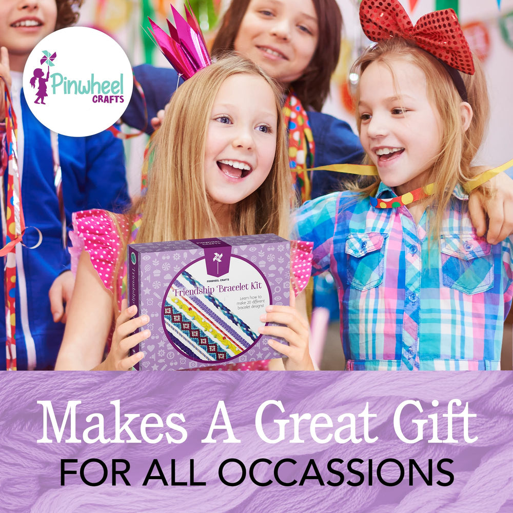 Pinwheel Crafts gift-ready packaging makes it a great birthday surprise