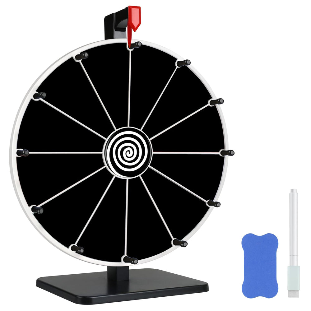 Pionites prize wheel 12in ready for displays at events, elevating engagement.