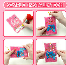 PIONJOY classroom-friendly valentines exchange setup for events