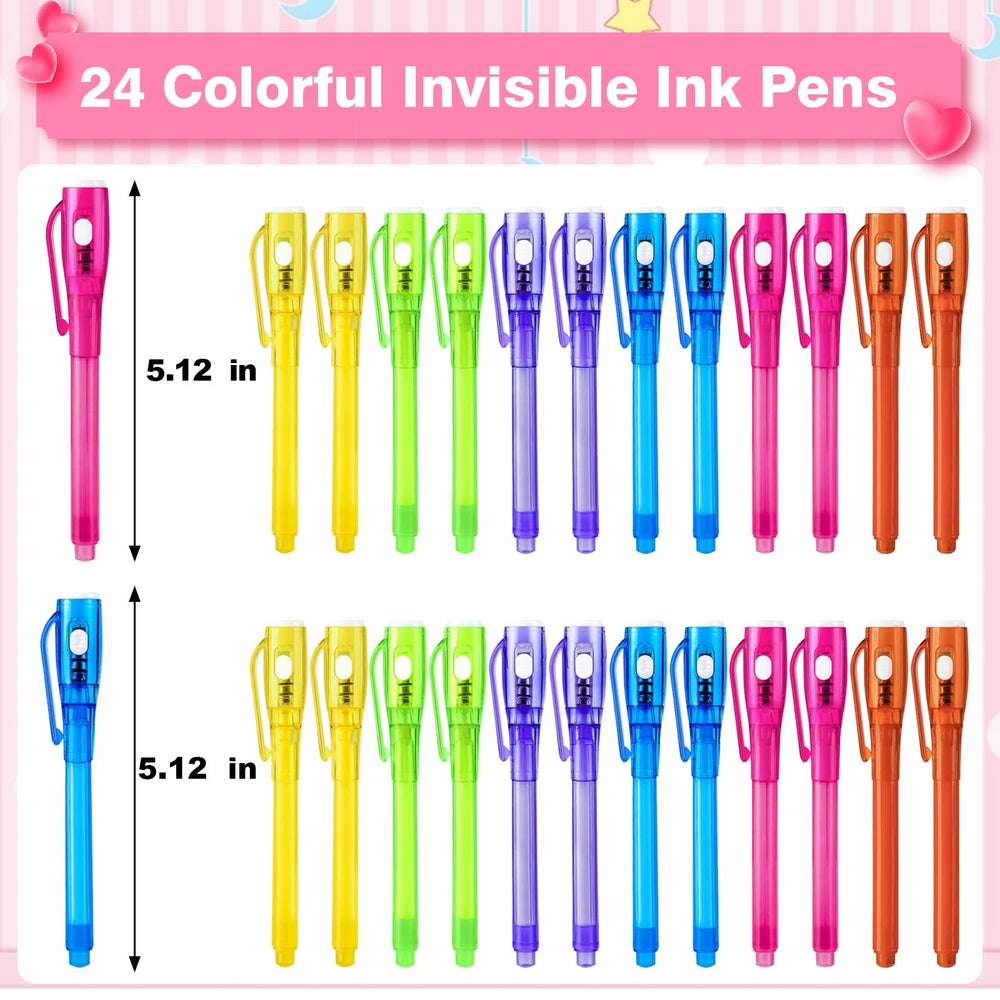 PIONJOY glow-in-the-dark spy pen used for playful messages and games