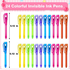 PIONJOY glow-in-the-dark spy pen used for playful messages and games