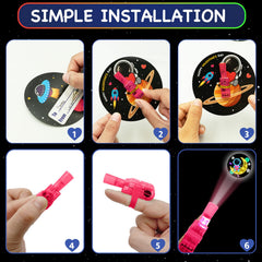 PIONJOY space-themed gift option provides a fun, non-sugary alternative for kids.