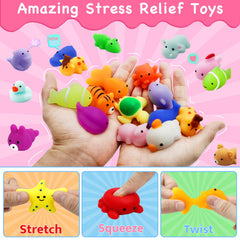 PIONJOY safety-tested label on mochi toys for parents.