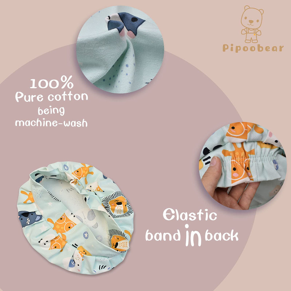 Pipoobear adjustable waist ties fit a range of heights.