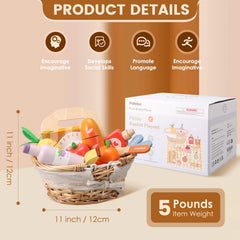 Pithfor Picnic Playset fruits invite sorting and creative menu ideas.