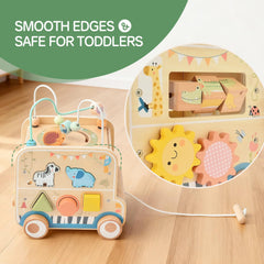 Pithfor rotating puzzle on activity cube for concentration