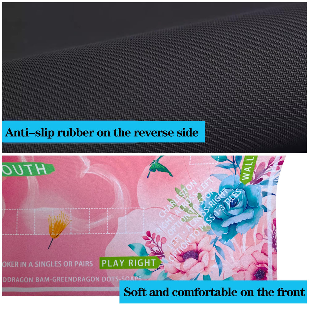 Pittera mat includes 3 premium dice for quick setup