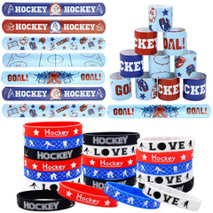 PIXHOTUL hockey wristbands set for game-day team spirit.