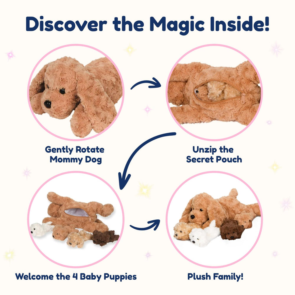 PixieCrush Adopt Me Dog set enhances a child's room decor with whimsy.