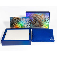 Pixlora Constellation-piece shapes add playful challenge and discovery during puzzle time.