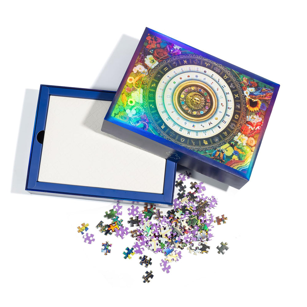 Pixlora Laser rainbow sheen adds eye-catching shimmer to premium puzzle pieces