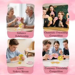 Pixnest Skin Picky Pads colorful flower accents double as hair accessories.