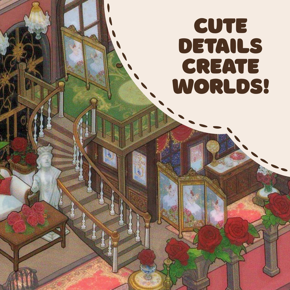 PixPotion layered designs—depth-rich scenes with simple assembly.
