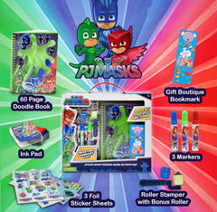 PJ Masks Drawing Diary inner pages ready for doodles and stories