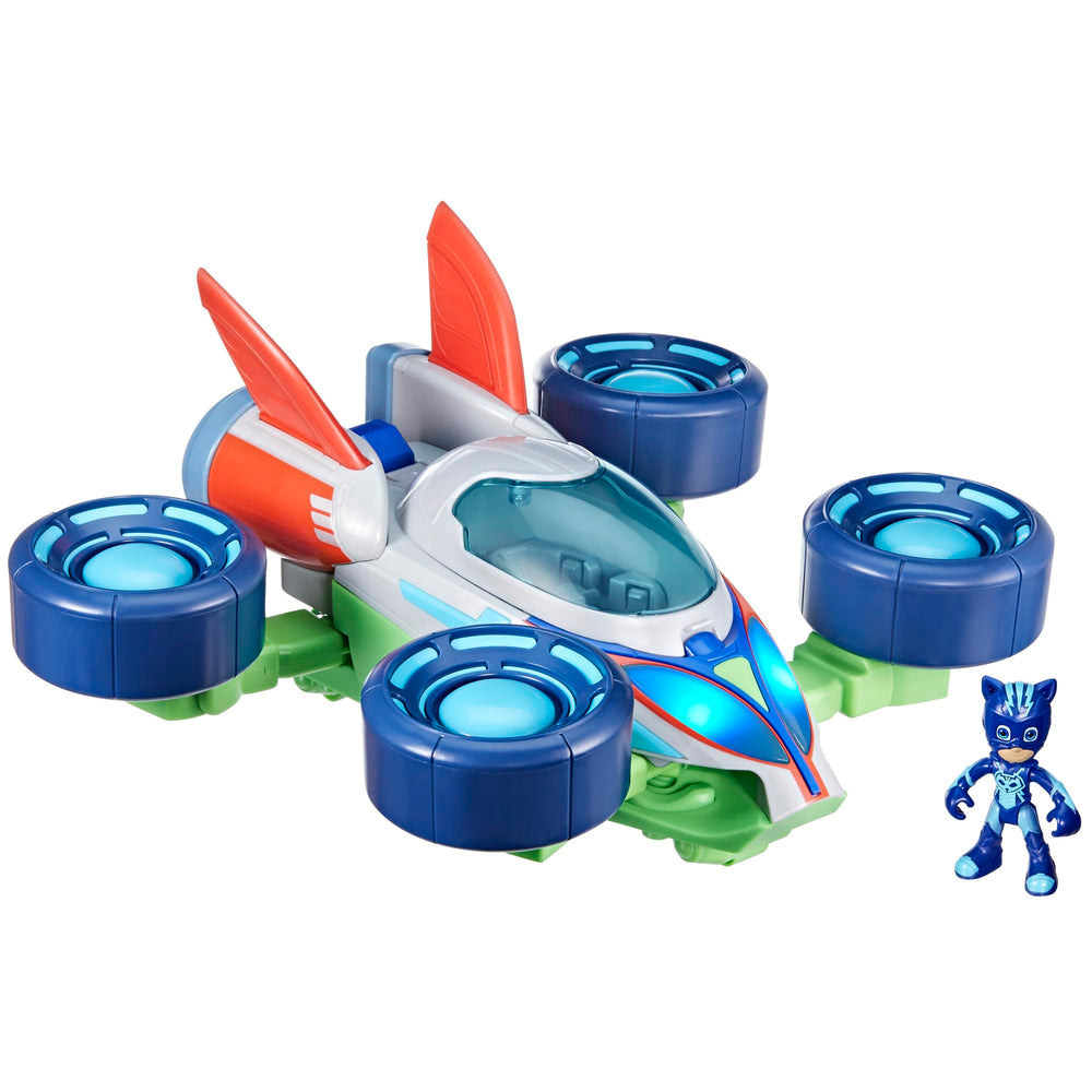 PJ Masks PJ Explorider lands mode lights boost action-packed play.