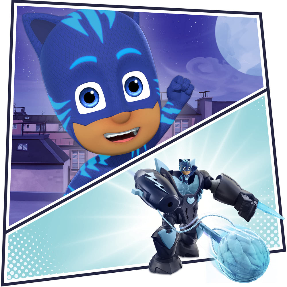 PJ Masks Robo-Catboy packaging view ready for playtime.