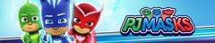 PJ Masks stencil sheets guide drawing of characters.