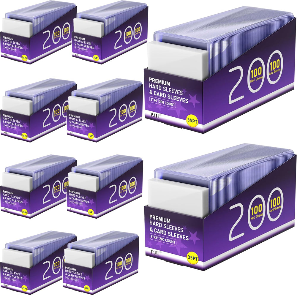 PJU 2000 hard sleeves pack protects and organizes your collection.