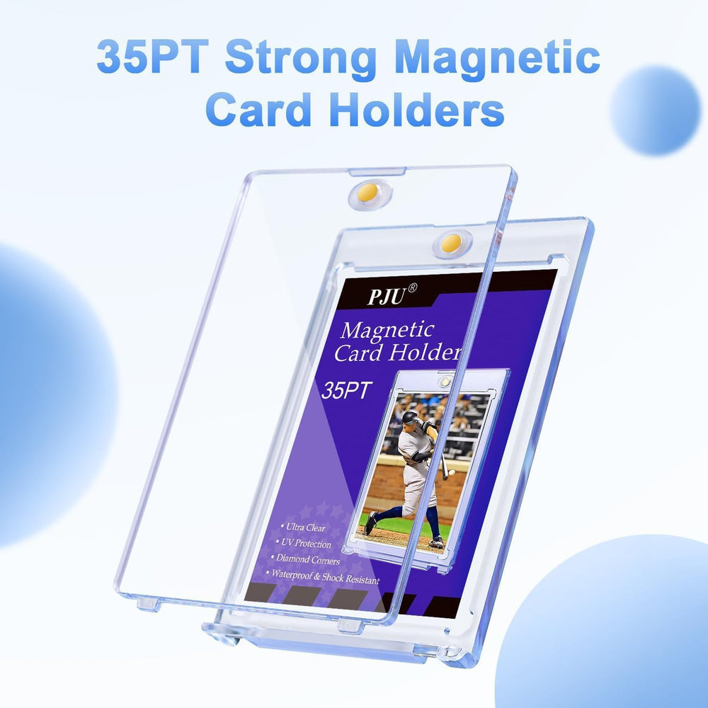 PJU 30ct Magnetic Card Holder magnetic closure secures cards with easy access
