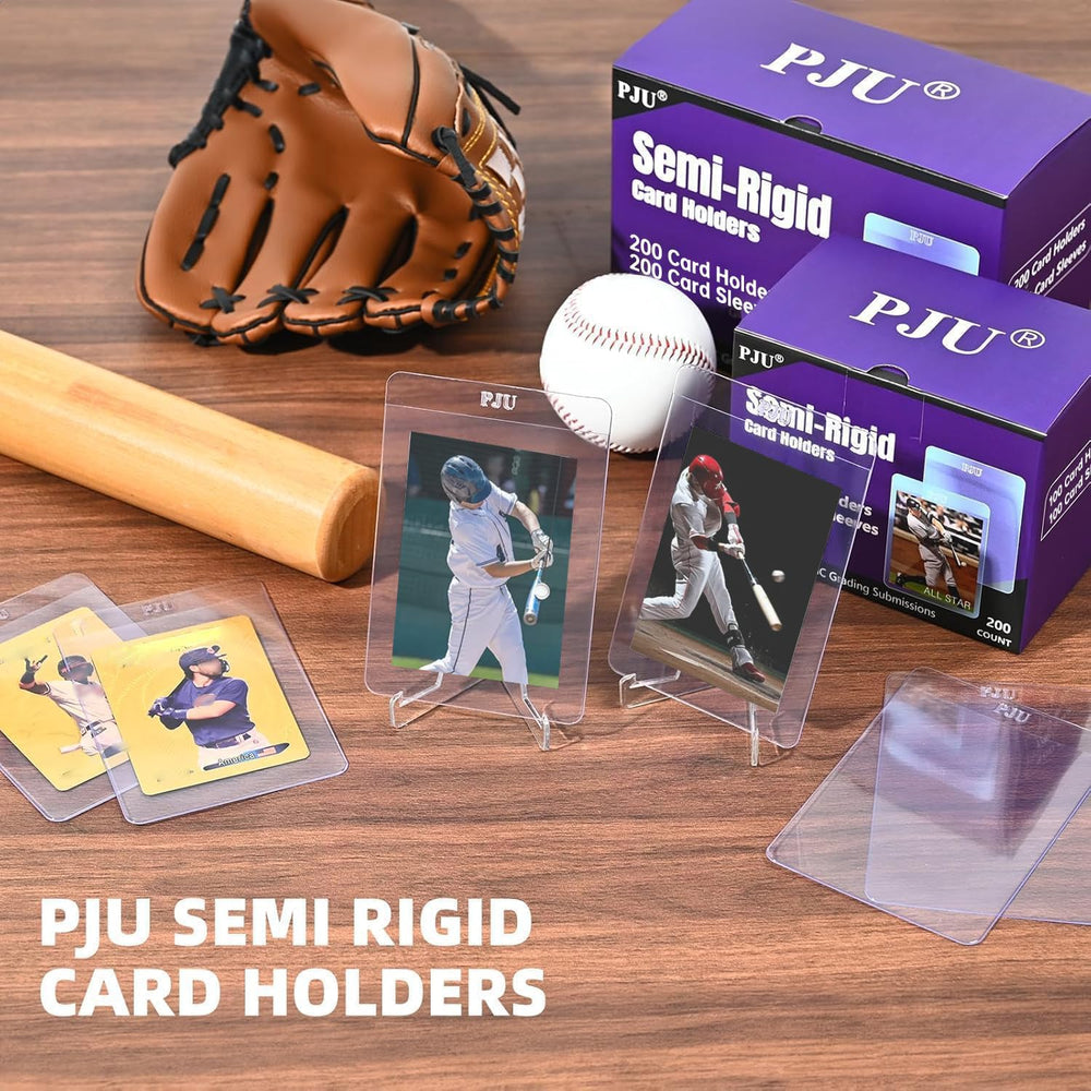 PJU rigid card savers provide durable protection against bending and moisture.