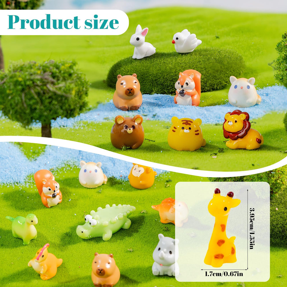 pkaoakyo deer figurine for forest scenes and desks