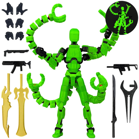 PkghoKids T13 accessories assembly for versatile posing and display.