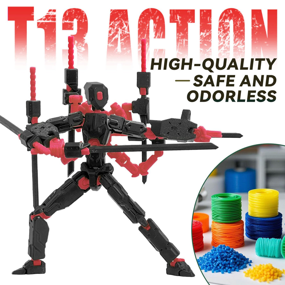 PkghoKids T13 multi-articular joints support endless action poses.