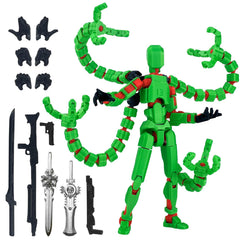 PkghoKids T13 assembled accessories ready for display and creative posing.