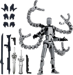 PkghoKids T13 assembly completed figure ready for dynamic display.