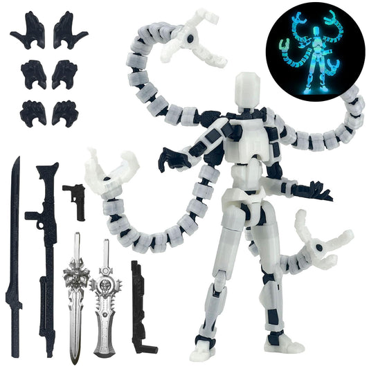 PkghoKids T13 fully articulated figure for versatile desk displays and photos
