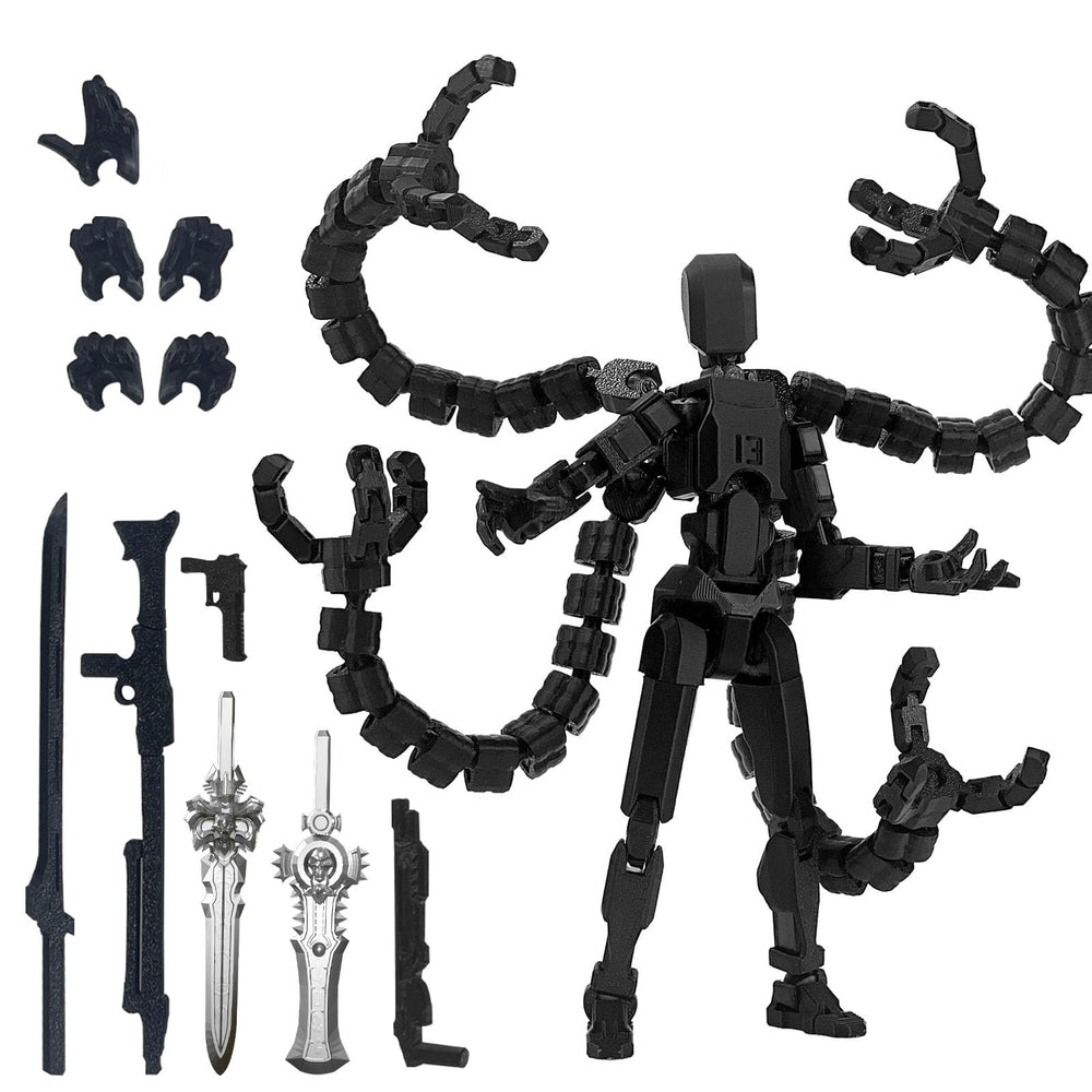 PkghoKids T13 Nova seven-point-two-inch action figure in dynamic pose for display.