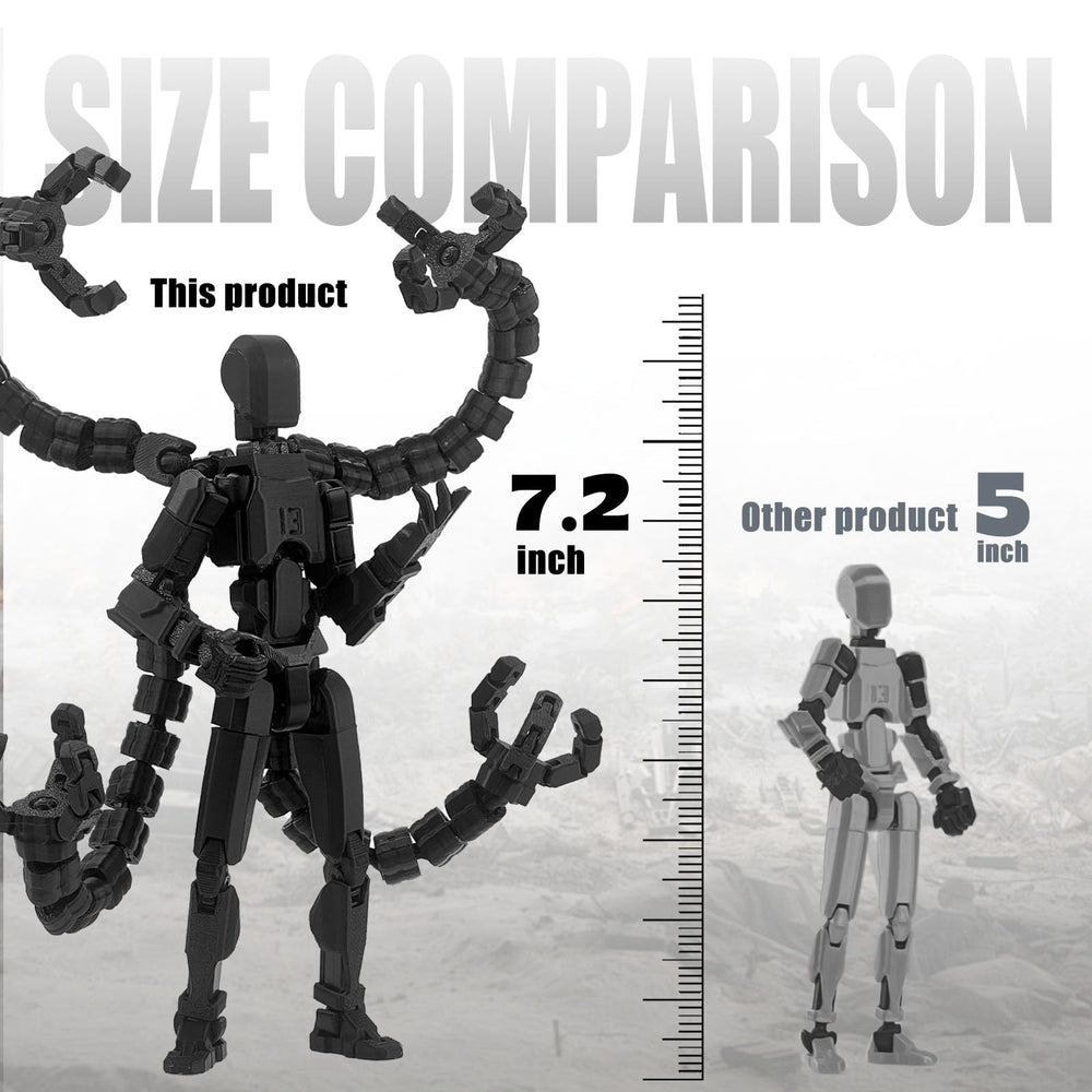 PkghoKids T13 Nova six poses setup for creative sketches and tabletop scenes.