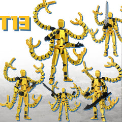 Pkghokids T13 PETG material durability ensures sturdy, long-lasting figure