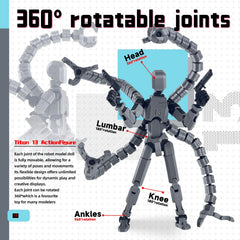 PkghoKids T13 weapon and hands set adds customization options.