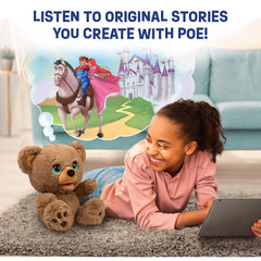 Poe The AI Story Bear app connectivity enables personalized storytelling