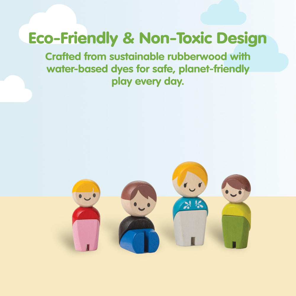 PlanToys PlanWorld promotes social skills through collaborative storytelling.