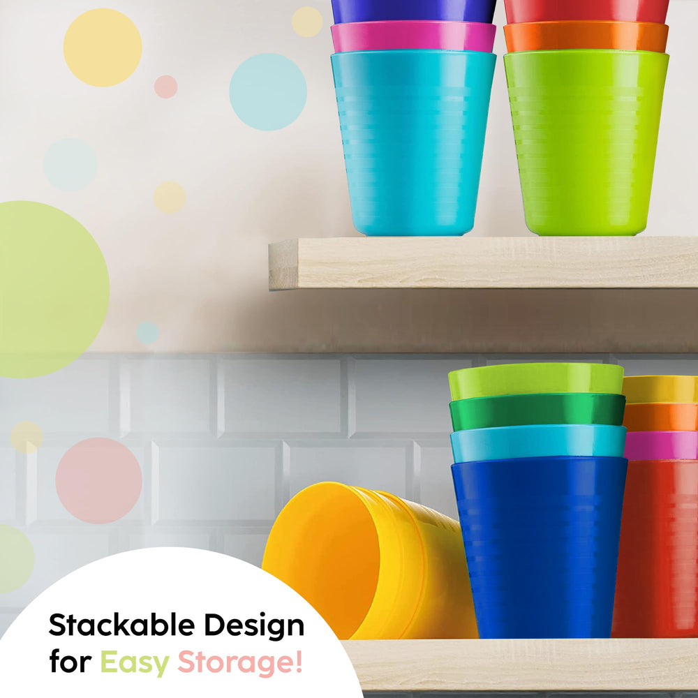 PLASKIDY Kids Cups grip-friendly rims support small hands.