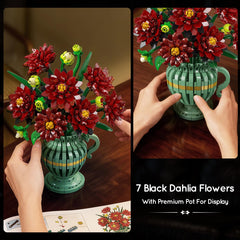 PLAXSOON Exclusive vase included for a cohesive arrangement
