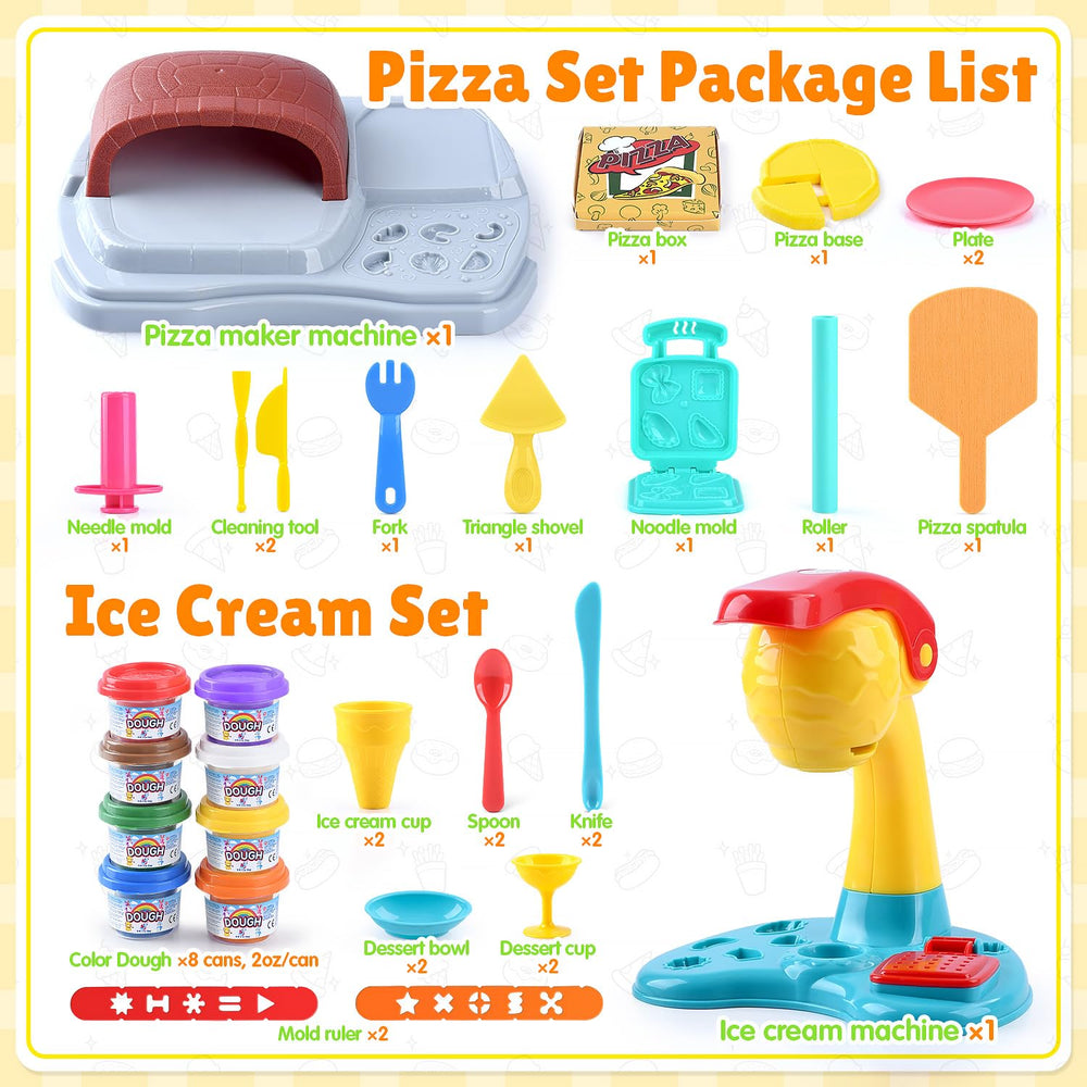 PLAY 2 in 1 Color Dough Gift packaging for preschool gifting.