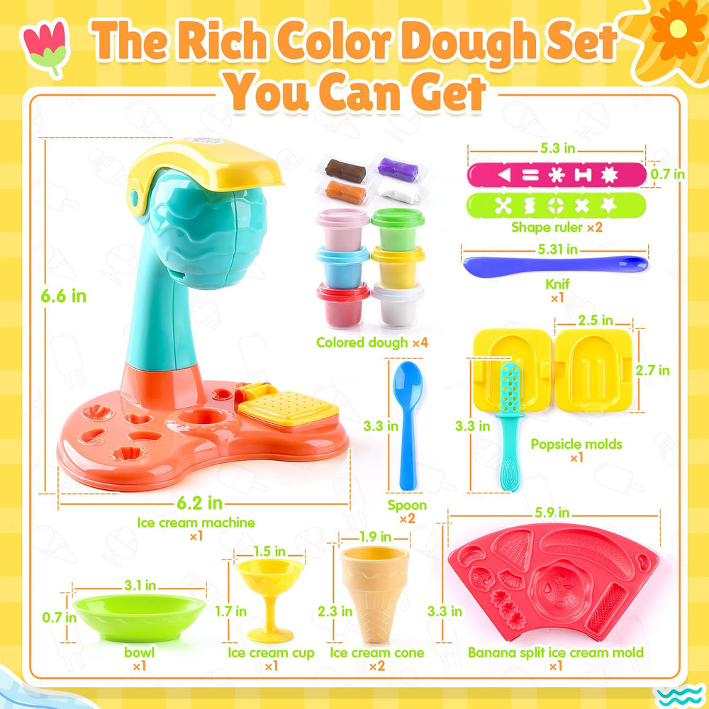 PLAY clay dough noodle maker encourages creativity while building hand strength.