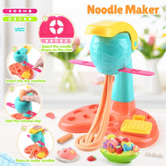 PLAY clay dough popsicle mold promotes quick, colorful pretend snacks.
