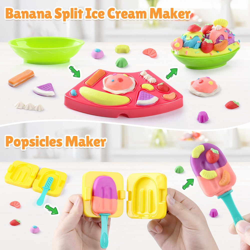 PLAY clay dough waffle mold adds variety to pretend kitchen crafts.