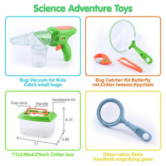 PLAY critter habitat case provides safe transport and viewing of captured bugs.