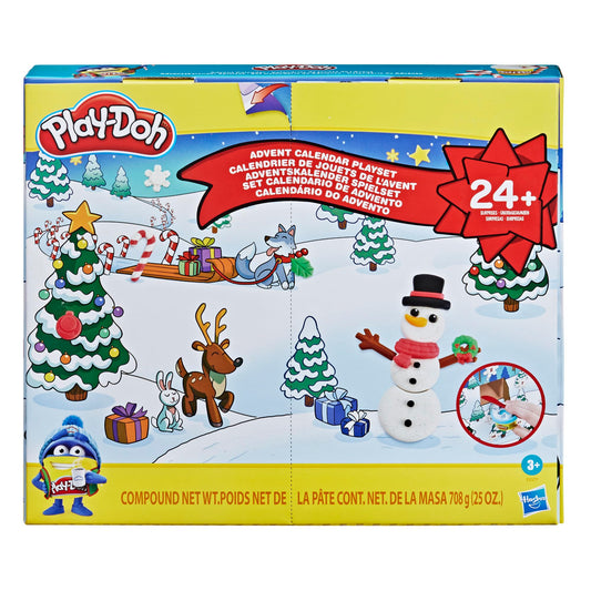 Play-Doh Advent Calendar doors open to daily creative surprises.