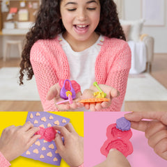 Play-Doh Barbie purse accessory completes chic on-the-go doll looks.