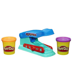 Play-Doh Basic Fun Factory machine with lever enables quick shape creation.