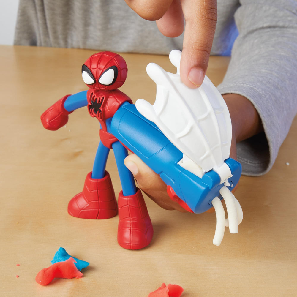 Play-Doh bendy Marvel figures allow flexible storytelling and pose variation