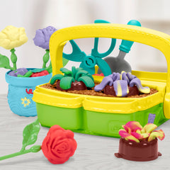 Play-Doh Blooming Flowers instruction cards guide easy studio-style projects.