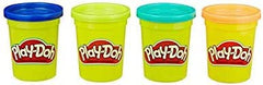 Play-Doh recyclable packaging supports sustainable craft sessions.