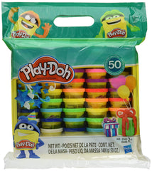 Play-Doh color pack setup showing vibrant cans for creative play and color variety.
